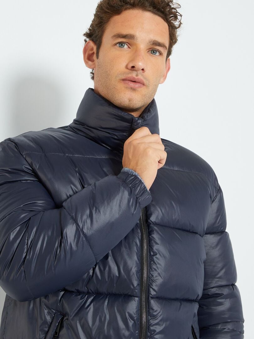 Doudoune Matelassée Chaude PEGGY-HO Bleu Marine Taille 54/XL - Neuf Avec étiquettes, Fabriqué En France