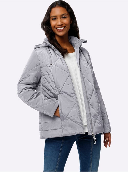 Doudoune Zippé Double Curseur - Taille Standard - Helline - Kiabi Doudoune Zippé Double Curseur - Taille Standard - Helline - Kiabi