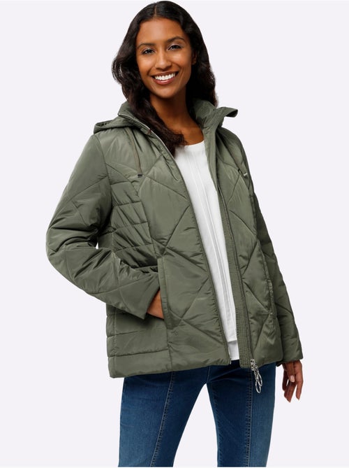 Doudoune Zippé Double Curseur - Taille Standard - Helline - Kiabi Doudoune Zippé Double Curseur - Taille Standard - Helline - Kiabi