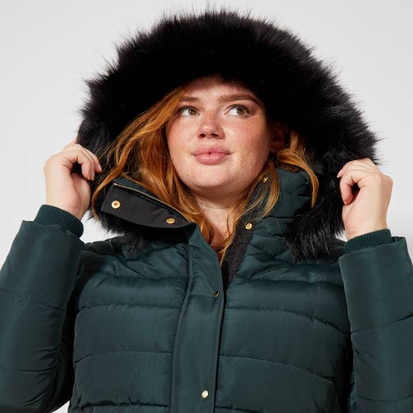 doudoune femme vert sapin