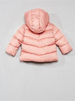 Doudoune zippée avec capuche - Kiabi