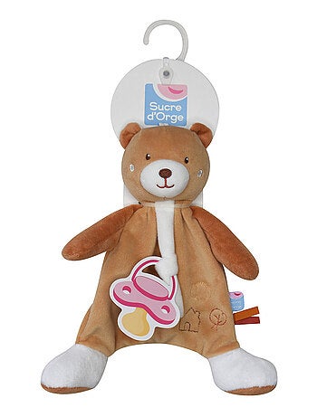 Doumou attache sucette ours Prigent