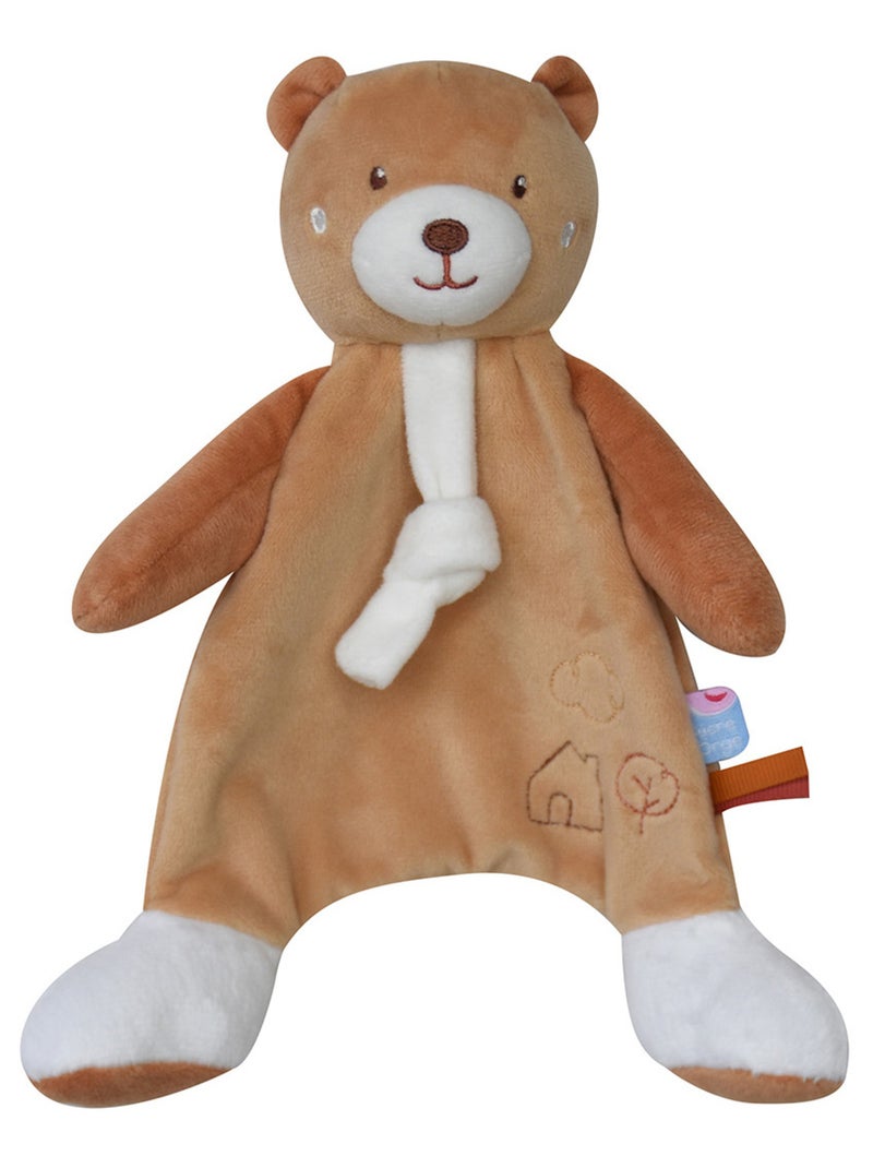 Doumou attache sucette ours Prigent Marron - Kiabi