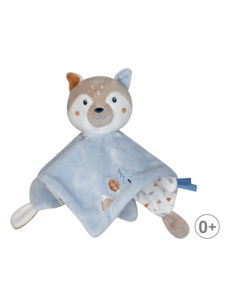 DOUMOU LOUP VELOURS DOUX Bleu - Kiabi