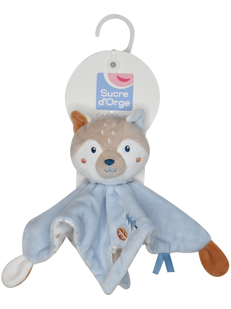 DOUMOU LOUP VELOURS DOUX Bleu - Kiabi