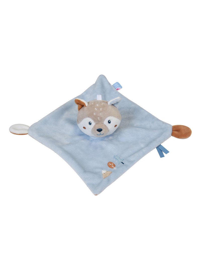 DOUMOU LOUP VELOURS DOUX Bleu - Kiabi