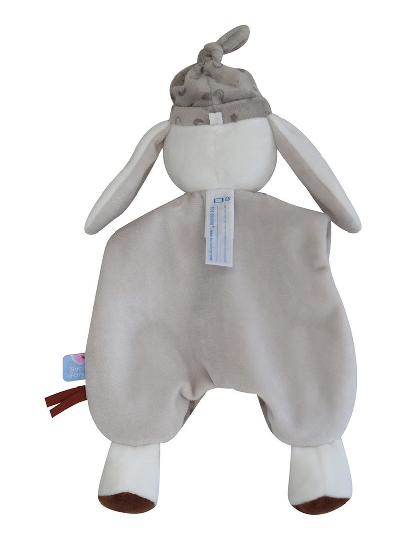 DOUMOU MAGIDOUX LAPIN VELOURS DOUX Gris - Kiabi