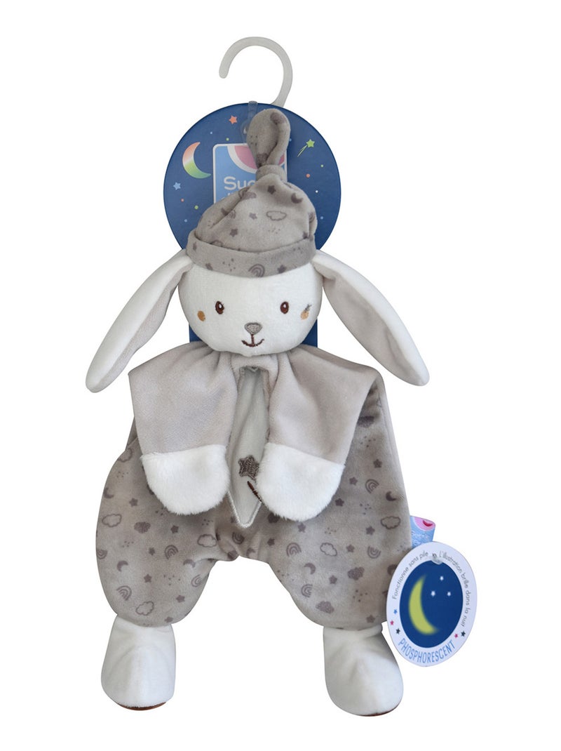 DOUMOU MAGIDOUX LAPIN VELOURS DOUX Gris - Kiabi