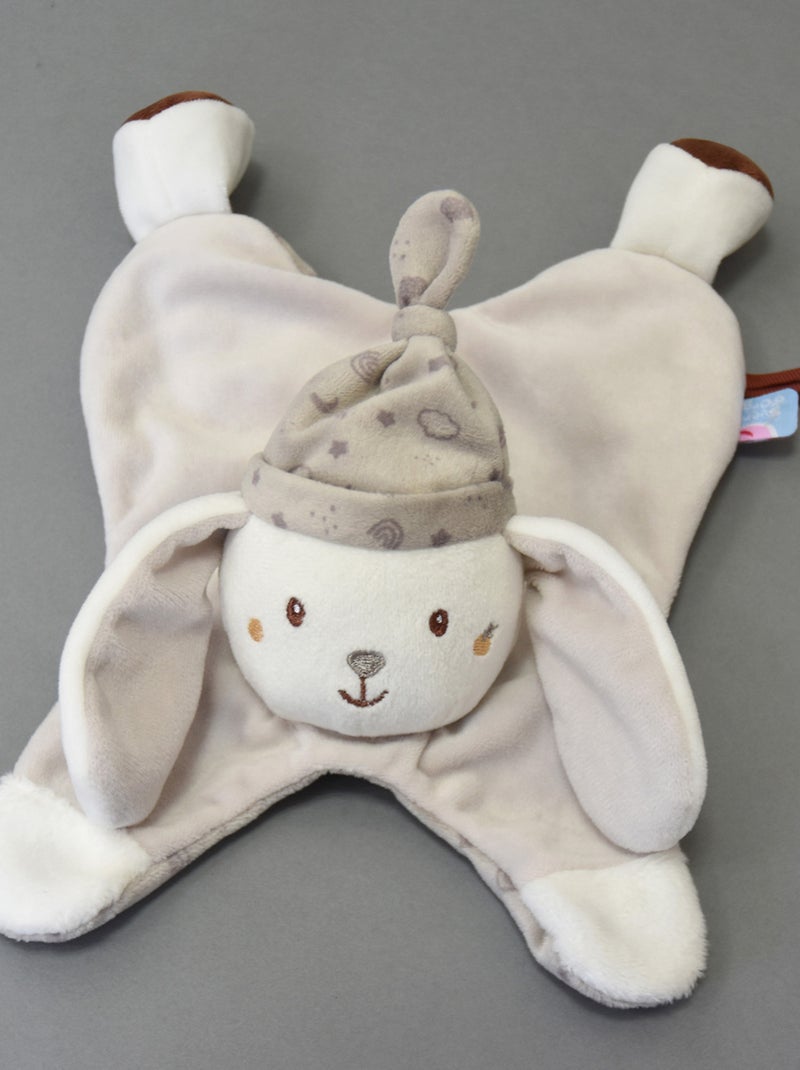 DOUMOU MAGIDOUX LAPIN VELOURS DOUX Gris - Kiabi