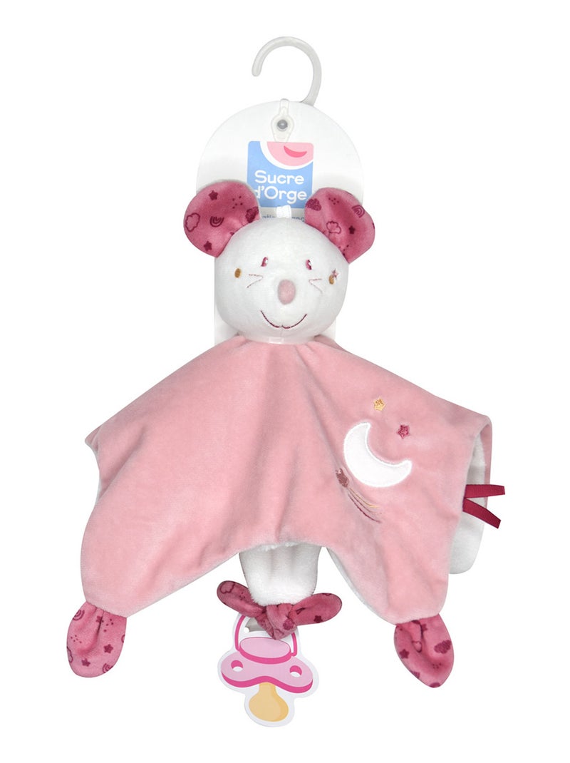 DOUMOU MAGIDOUX XL SOURIS VELOURS DOUX Rose - Kiabi