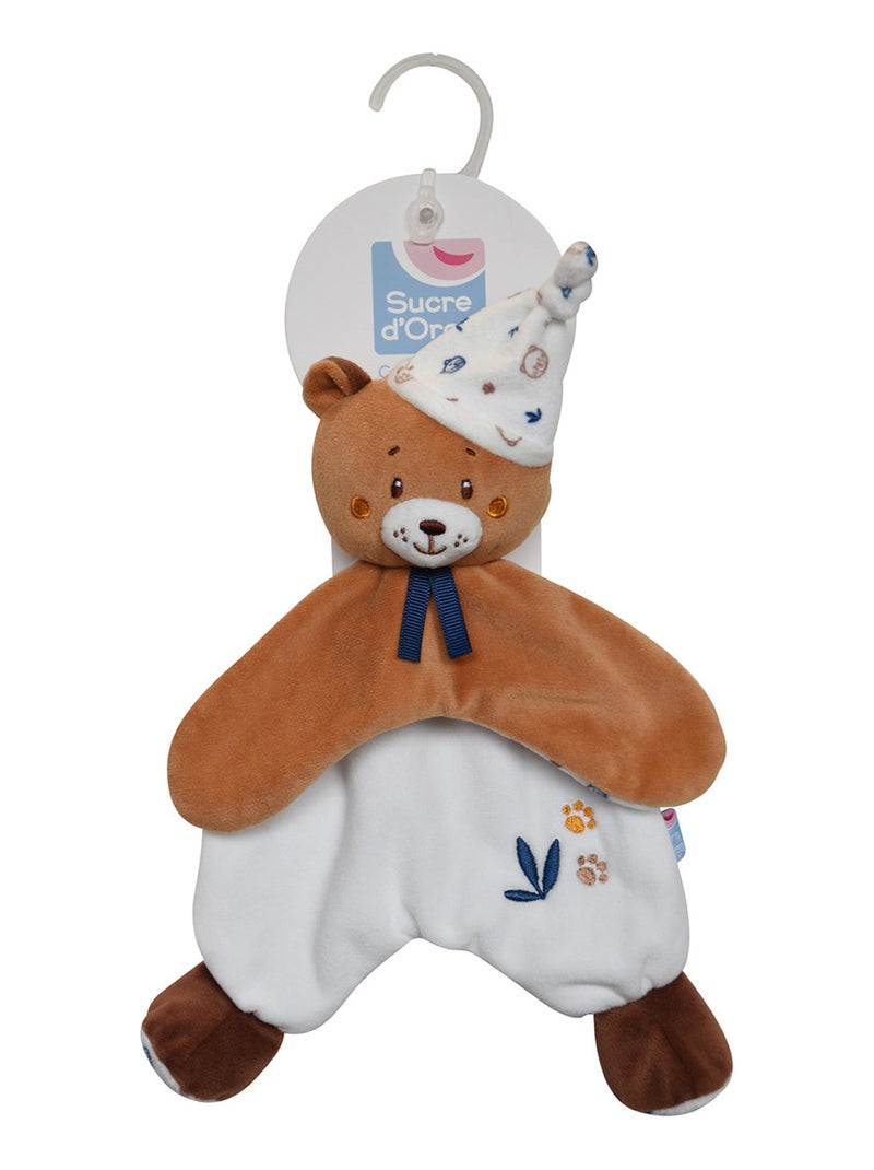 DOUMOU OUATINE OURS VELOURS DOUX Marron - Kiabi