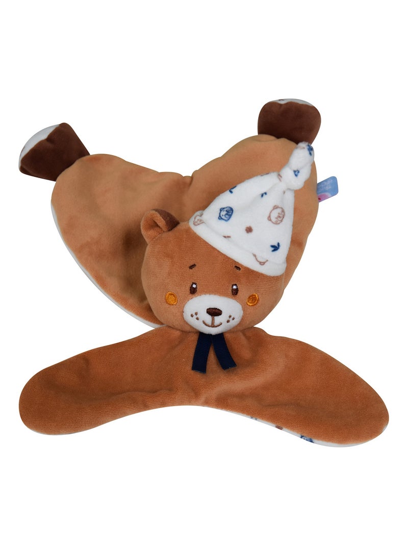 DOUMOU OUATINE OURS VELOURS DOUX Marron - Kiabi