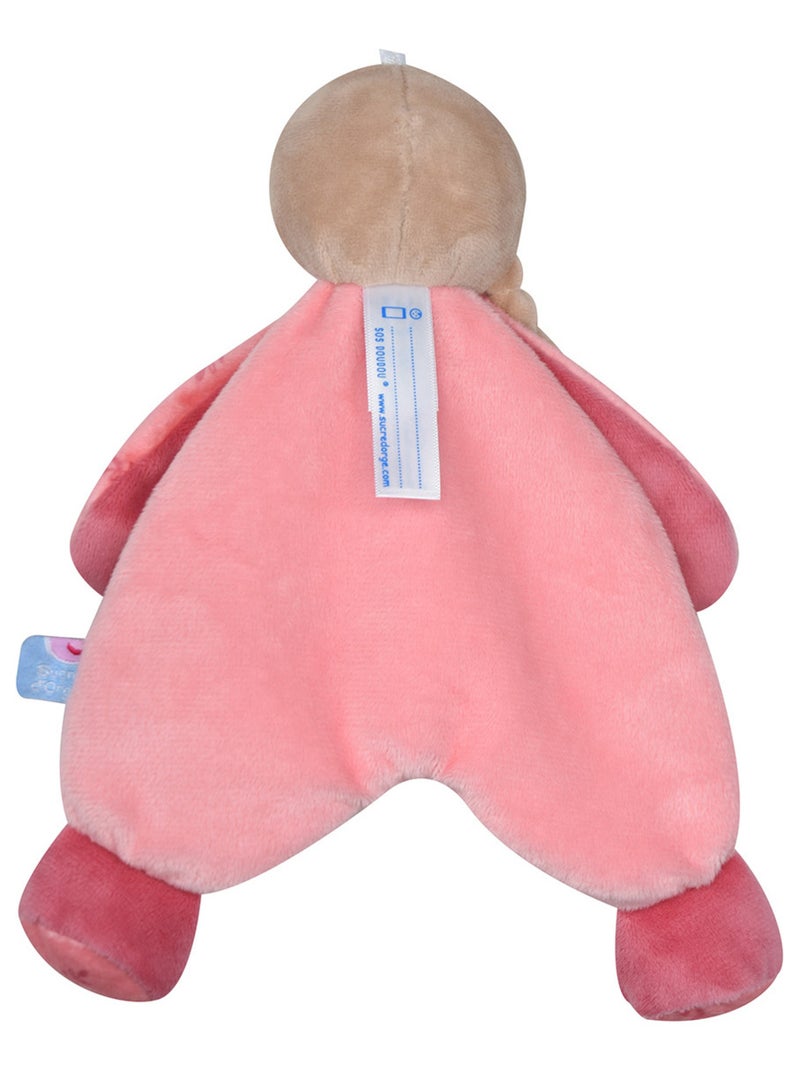 DOUMOU OUATINEE POUPEE VELOURS DOUX Rose - Kiabi