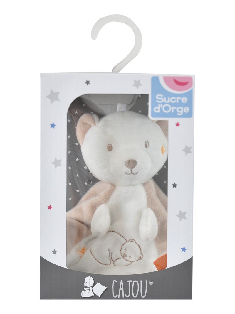 DOUMOU OURS VELOURS DOUX Beige - Kiabi