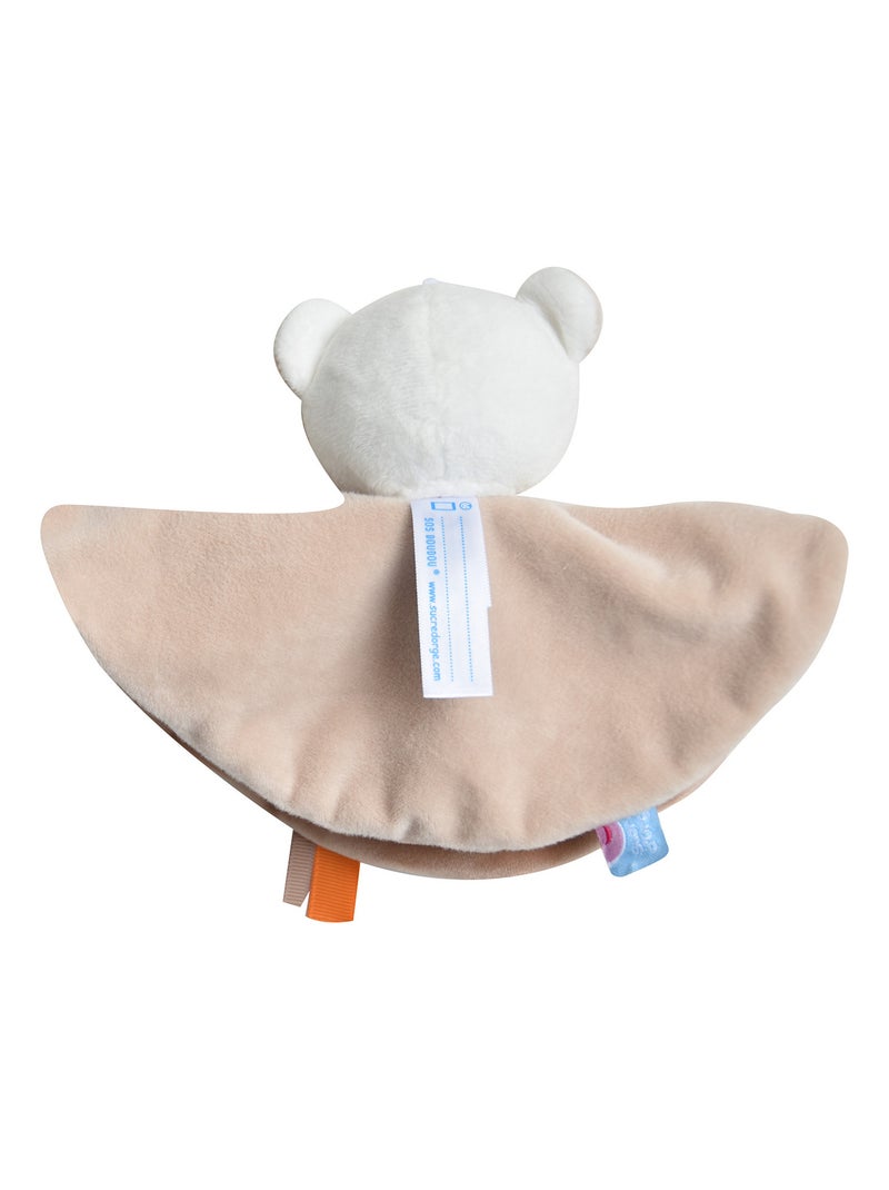 DOUMOU OURS VELOURS DOUX Beige - Kiabi