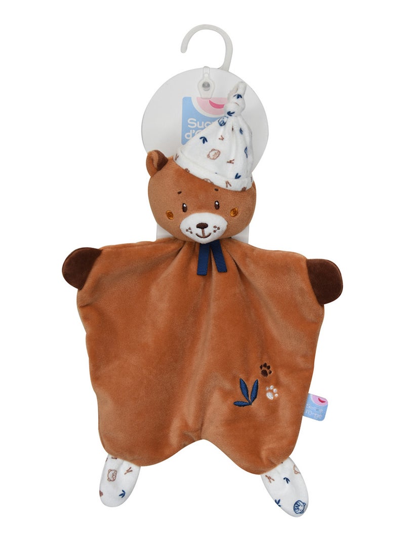 DOUMOU OURS VELOURS DOUX Marron - Kiabi