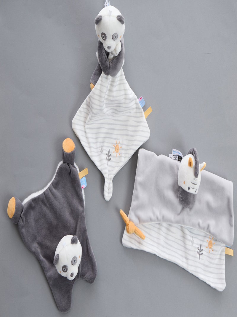 DOUMOU PANDA PAOLI VELOURS DOUX Gris - Kiabi