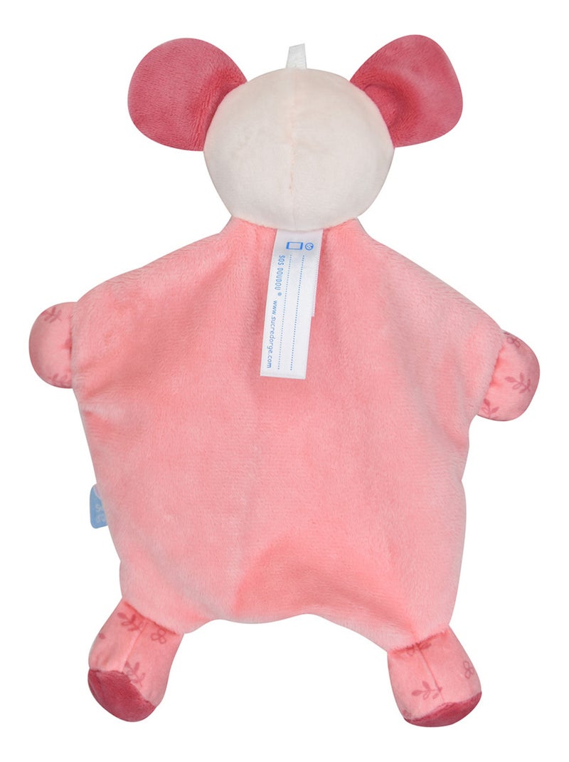 DOUMOU SOURIS VELOURS DOUX Rose - Kiabi