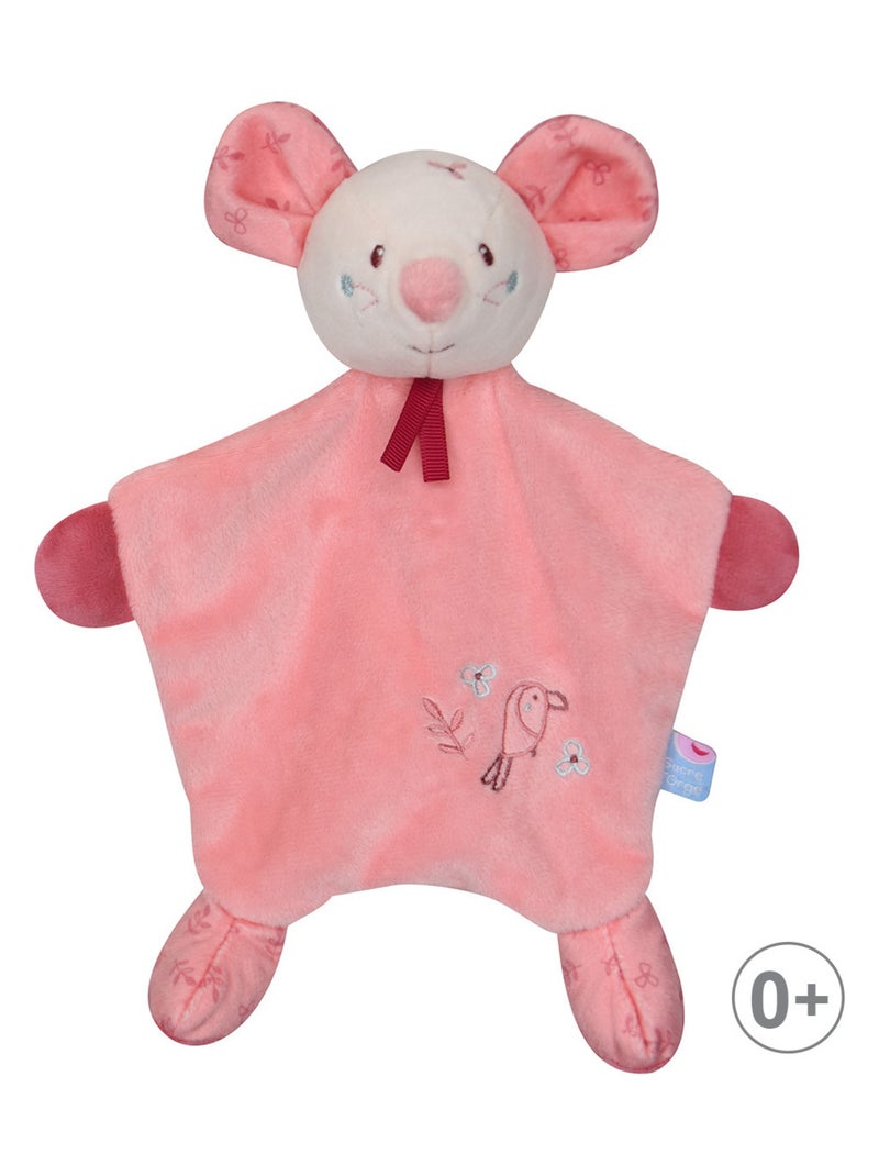 DOUMOU SOURIS VELOURS DOUX Rose - Kiabi