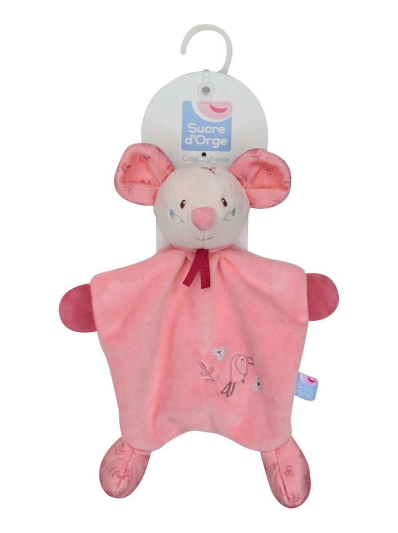 DOUMOU SOURIS VELOURS DOUX Rose - Kiabi