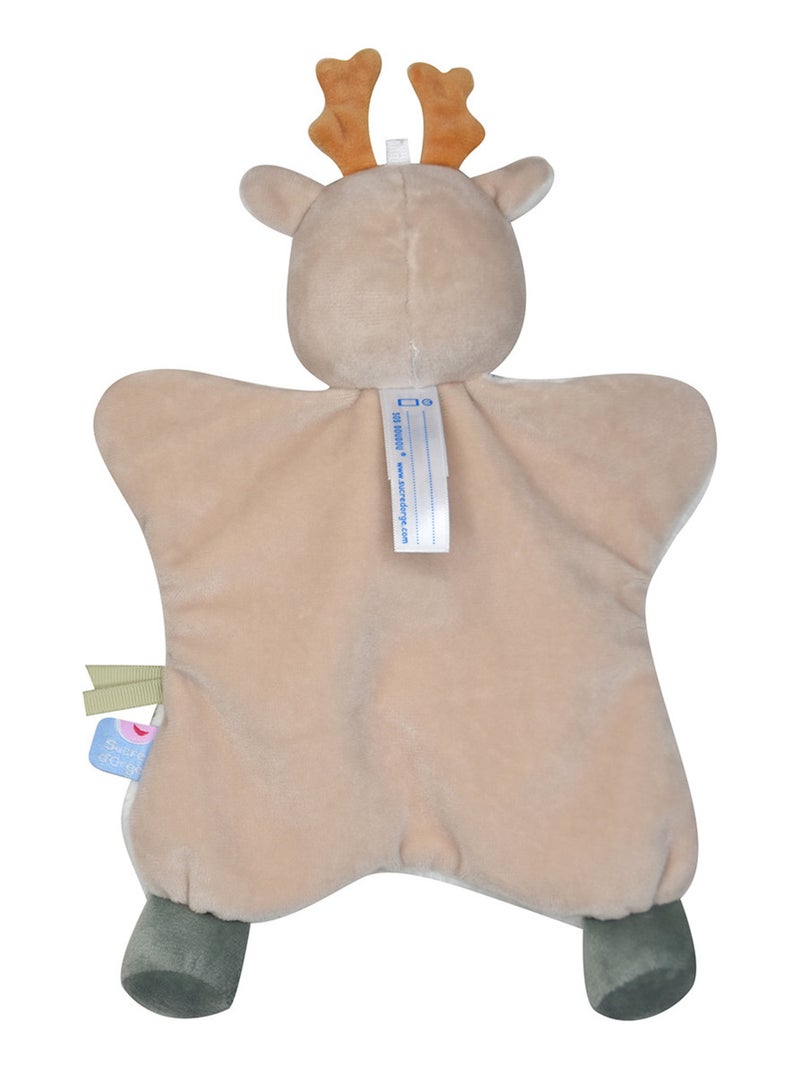 DOUMOU TETINOU CERF VELOURS DOUX Beige - Kiabi