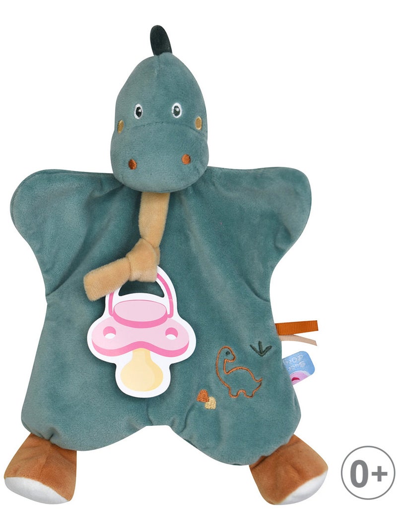 DOUMOU TETINOU DINOSAURE VELOURS DOUX Vert - Kiabi