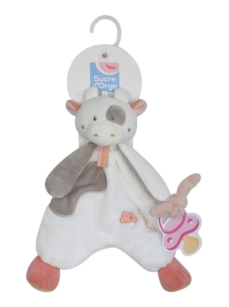 DOUMOU TETINOU VACHE VELOURS DOUX Blanc - Kiabi