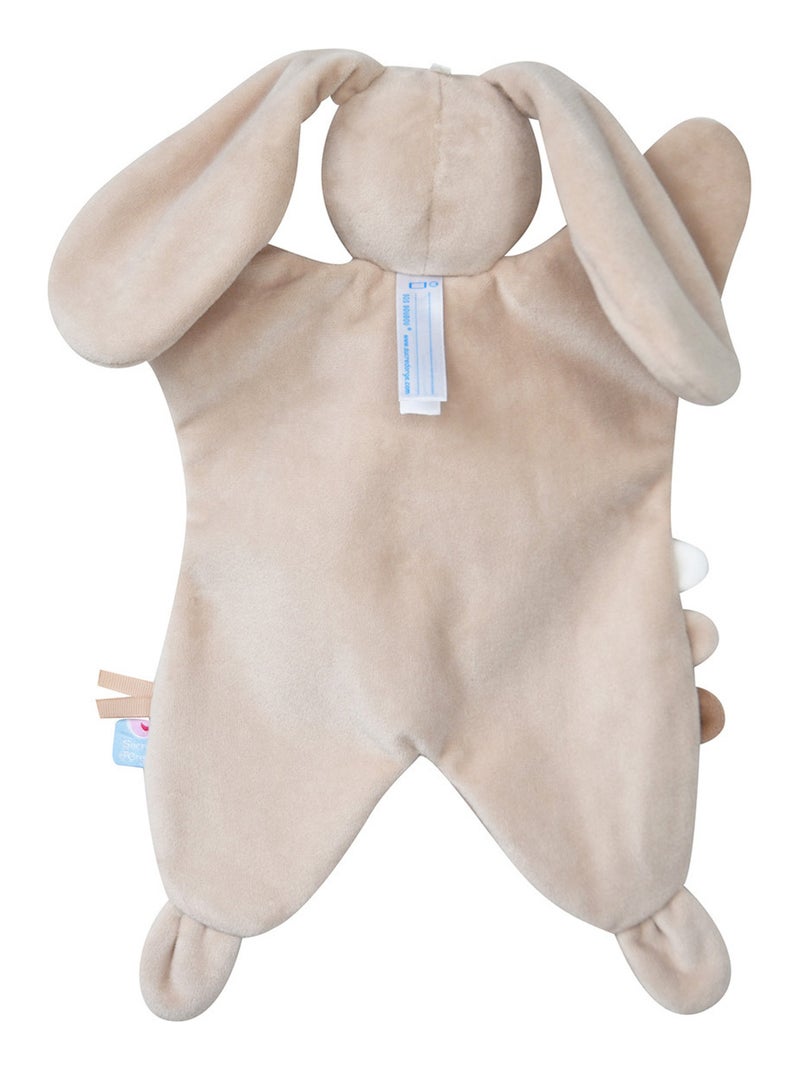 DOUMOU TETINOU XL LAPIN VELOURS DOUX BEIGE Beige - Kiabi