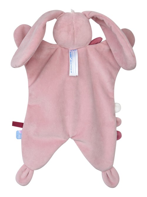 DOUMOU TETINOU XL LAPIN VELOURS DOUX ROSE - Kiabi