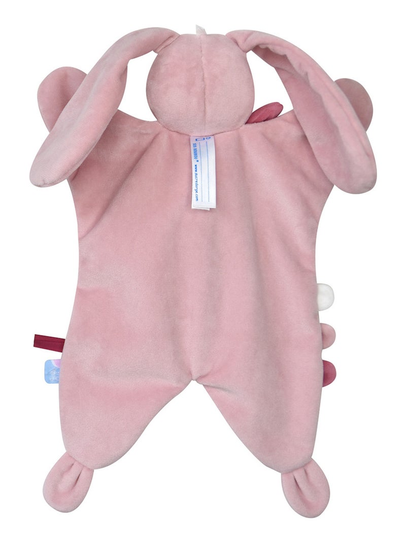 DOUMOU TETINOU XL LAPIN VELOURS DOUX ROSE Violet - Kiabi