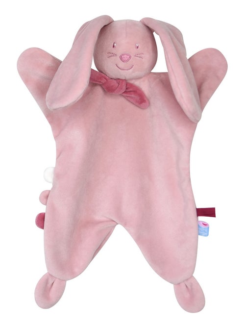 DOUMOU TETINOU XL LAPIN VELOURS DOUX ROSE - Kiabi