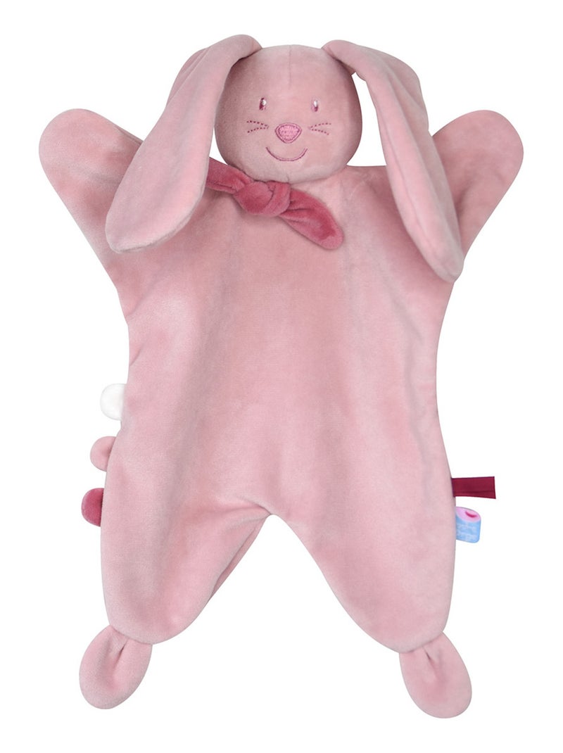 DOUMOU TETINOU XL LAPIN VELOURS DOUX ROSE Violet - Kiabi