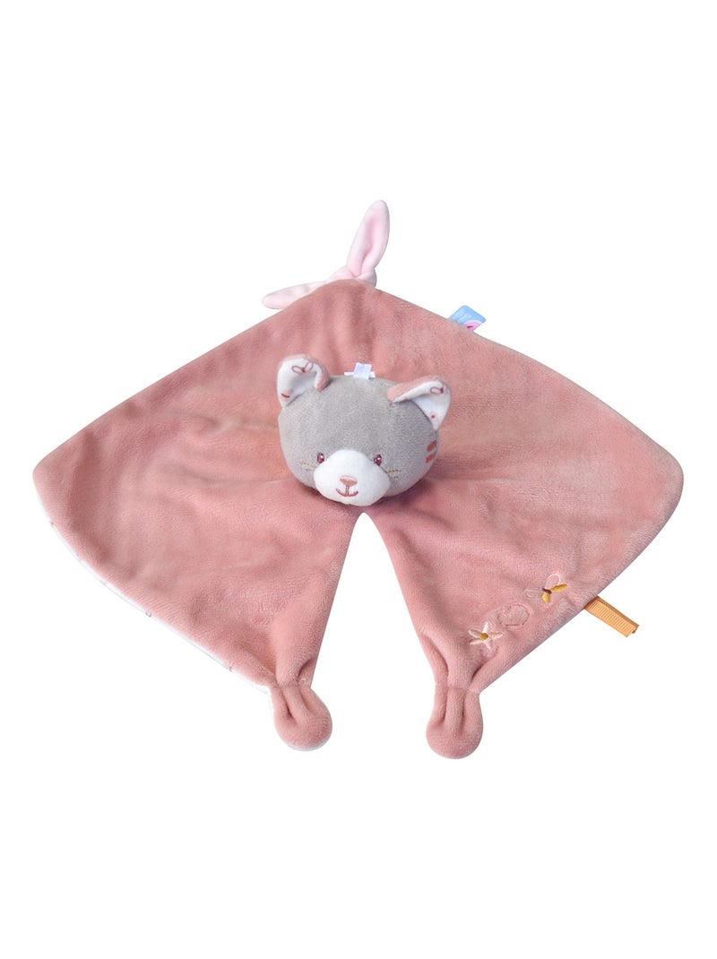 DOUMOU XL CHAT VELOURS DOUX Rose - Kiabi
