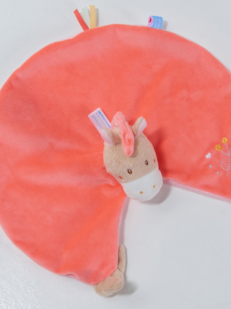 DOUMOU XL CHEVAL VELOURS DOUX Rose - Kiabi