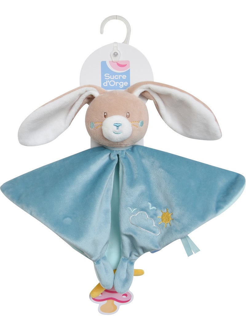 DOUMOU XL LAPIN VELOURS DOUX Vert - Kiabi