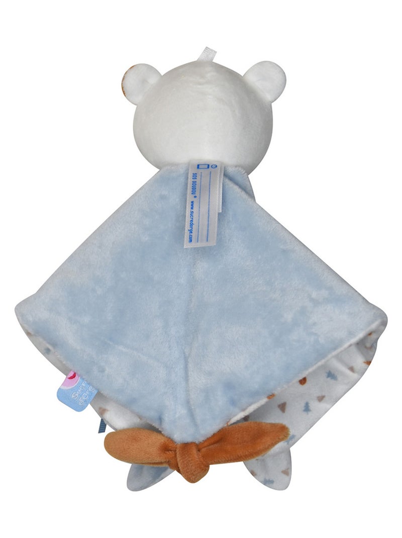 DOUMOU XL OURS VELOURS DOUX Bleu - Kiabi
