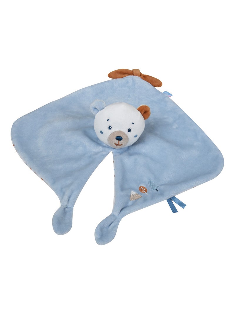 DOUMOU XL OURS VELOURS DOUX Bleu - Kiabi