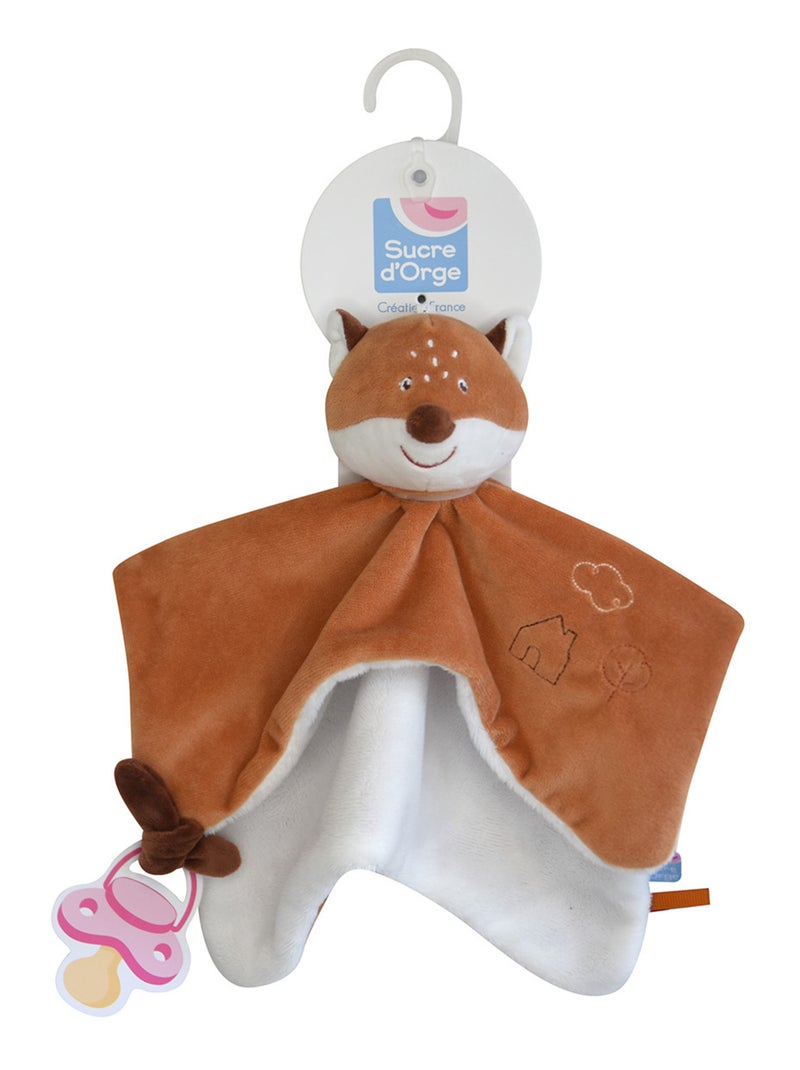 DOUMOU XL RENARD VELOURS DOUX Marron - Kiabi