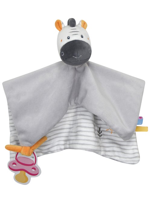 DOUMOU XL ZEBRE PIERIK VELOURS DOUX - Kiabi