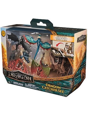 Dragon - coffret mini figurines - chasseur de dragons - dès 4 ans - dreamworks dragon