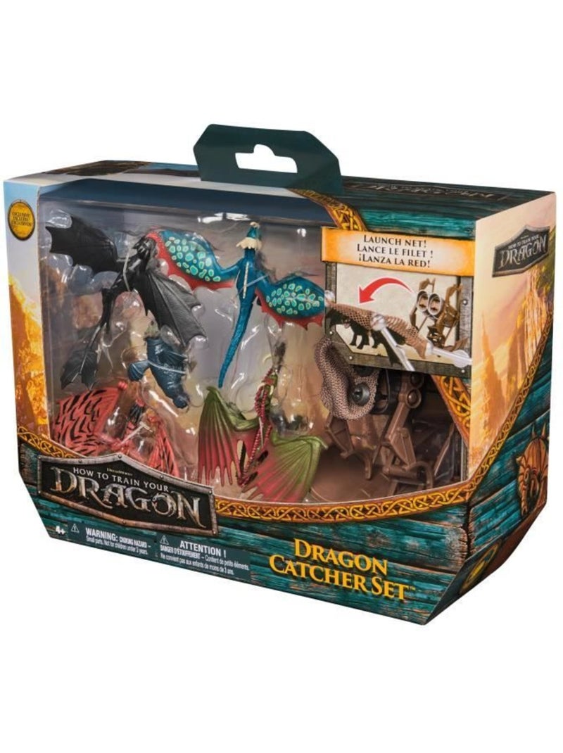 Dragon - coffret mini figurines - chasseur de dragons - dès 4 ans - dreamworks dragon Multicolore - Kiabi