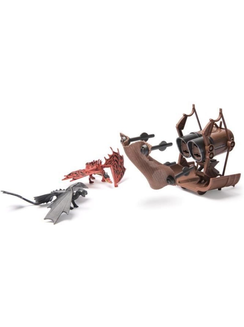 Dragon - coffret mini figurines - chasseur de dragons - dès 4 ans - dreamworks dragon Multicolore - Kiabi