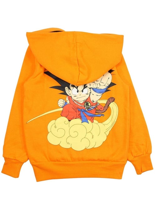 Dragon Ball - Sweat à capuche garçon Dragon Ball - Kiabi