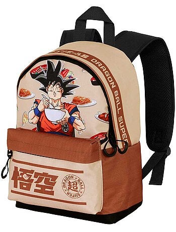 Dragon Ball Goku Foodie Petit Sac à dos HS FAN, Brun