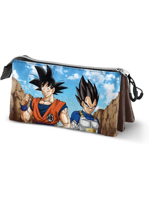 Dragon Ball Rivals Trousse Triple, Bleu - Kiabi Dragon Ball Rivals Trousse Triple, Bleu - Kiabi
