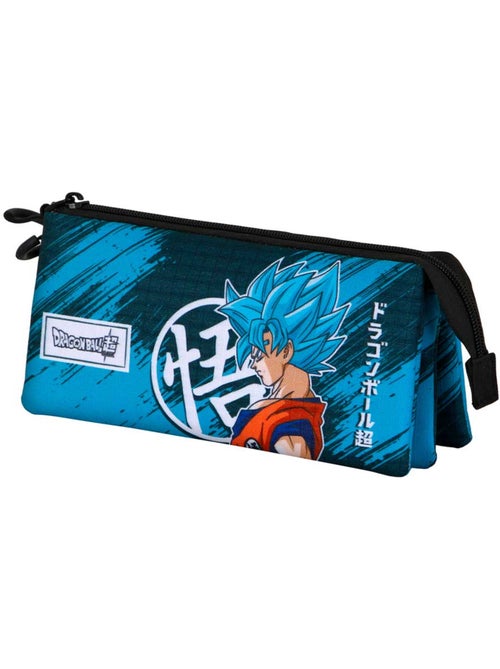 Dragon Ball Saiyajin Blue Trousse Triple, Turquoise - Kiabi Dragon Ball Saiyajin Blue Trousse Triple, Turquoise - Kiabi