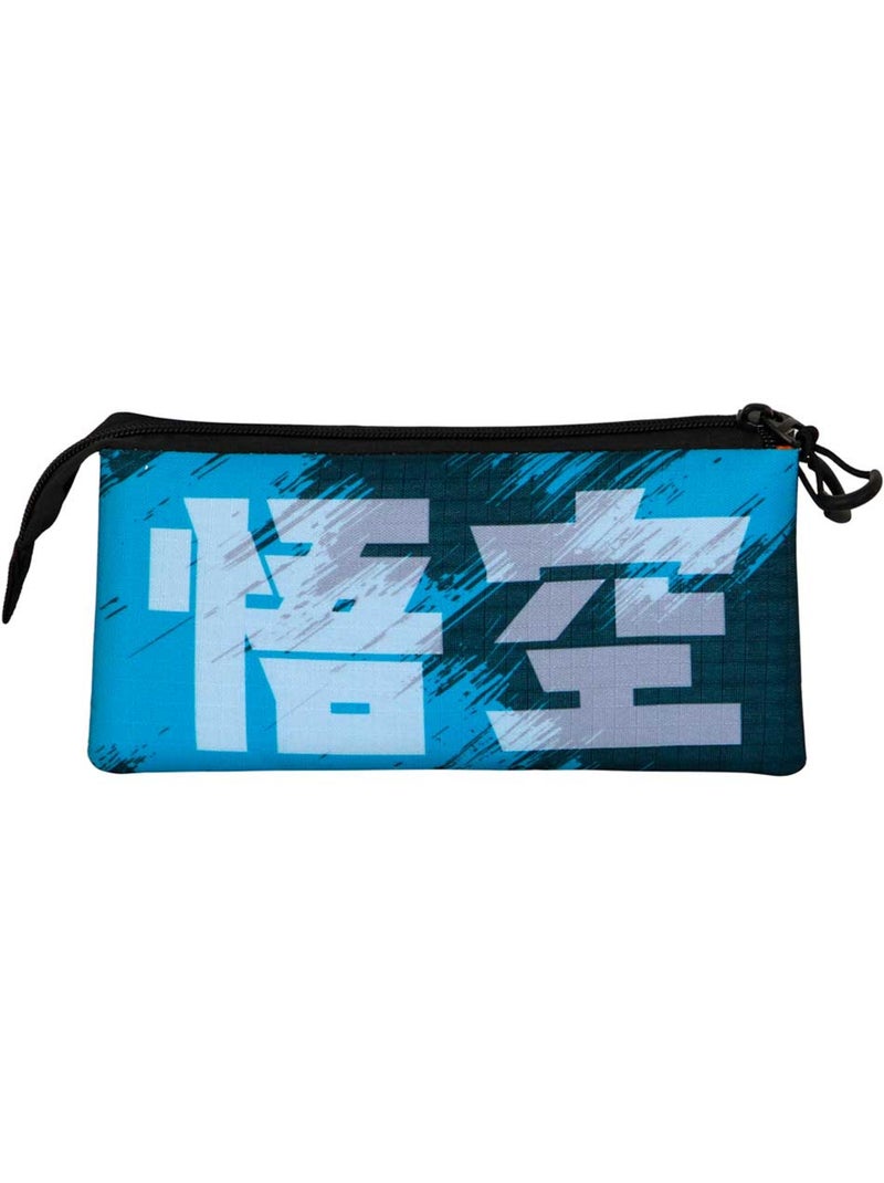 Dragon Ball Saiyajin Blue Trousse Triple, Turquoise Bleu turquoise - Kiabi
