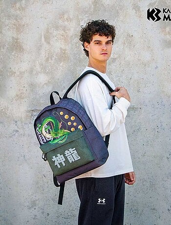 Dragon Ball Shenron Sac à dos HS PLUS, Bleu Foncé