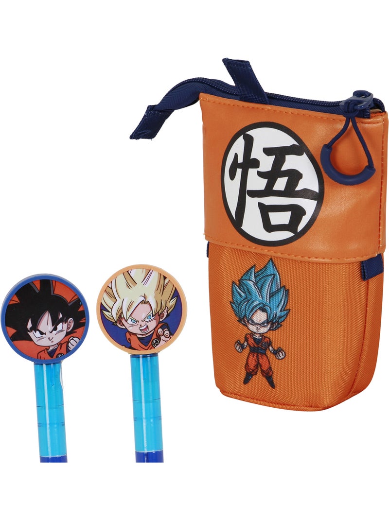 Dragon Ball Super Trousse Cute + 2 Stylos Gel Effaçables, Multicolore Multicolore - Kiabi