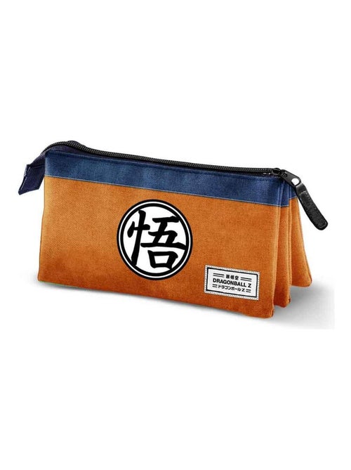 Dragon Ball Symbol Trousse Triple, Multicolore - Kiabi
